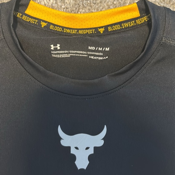 Under Armour Project Rock Heatgear Tank Top Size Medium Mens - Picture 2 of 3